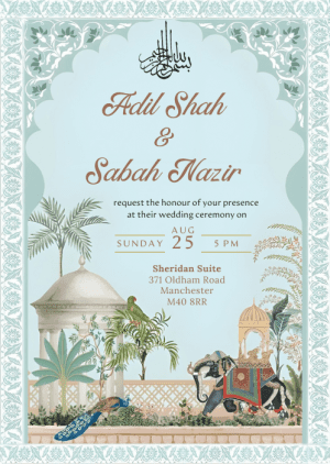 Mughal x Serene Blue